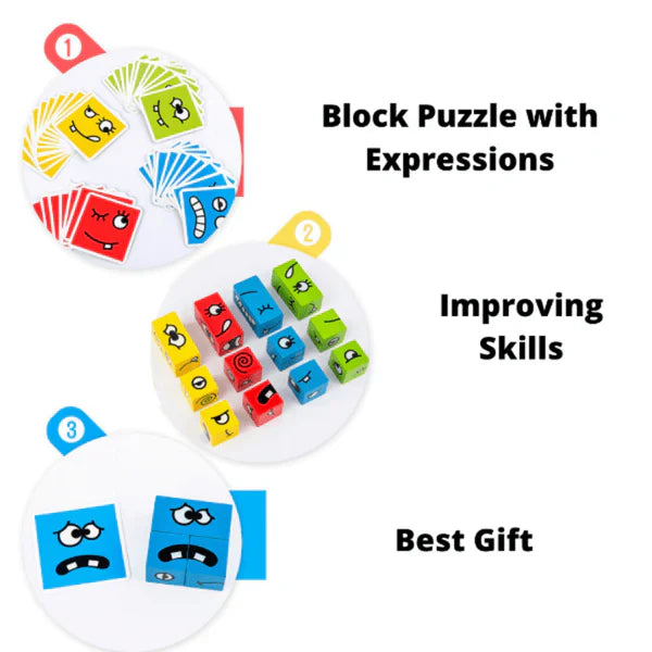 Emotional Intelligence Match Game: Cube & Bell Edition (PREMIUM QUALITY)