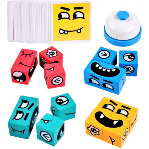 Emotional Intelligence Match Game: Cube & Bell Edition (PREMIUM QUALITY)