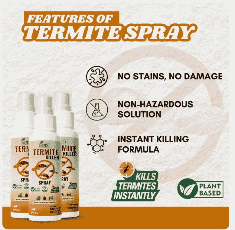 Termite Killer Spray - Effective Pest solution for your home Pack of 3