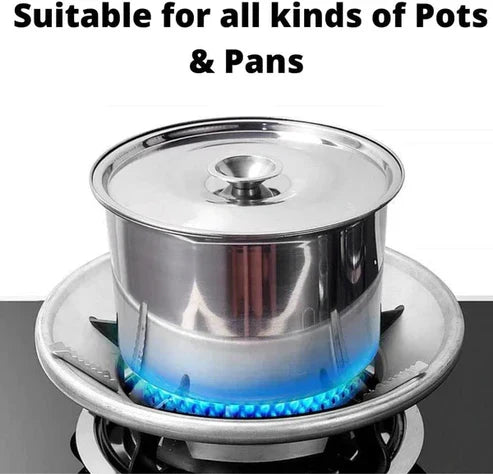 Fire & Windproof Energy Saving Gas Stove Stand (Pack of 2)