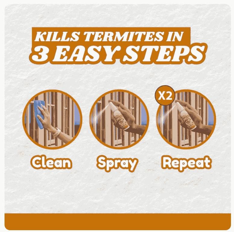 Termite Killer Spray - Effective Pest solution for your home Pack of 3