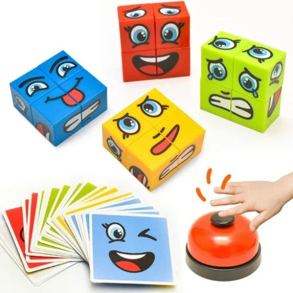 Emotional Intelligence Match Game: Cube & Bell Edition (PREMIUM QUALITY)