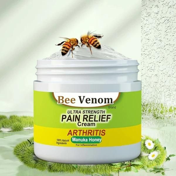30 DAY MONEY BACK OFFER!! (Pack Of 3) BeeTherapy™ #1 Bee Venom Pain Relief Cream Buy 1 Get 1 Free!