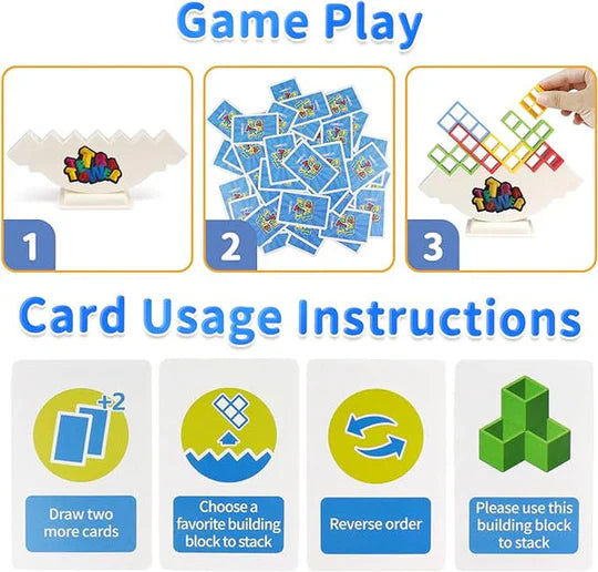 Balancing Tower Game 💥 for Kids & Adults 👨👩👦👦 Mind Game🔥
