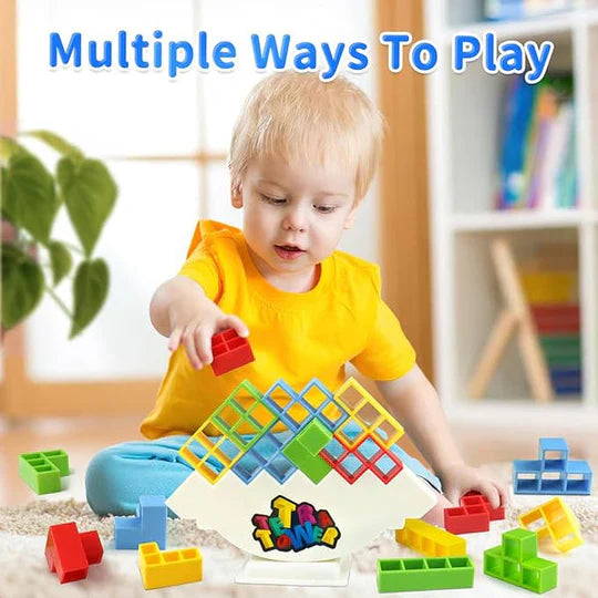 Balancing Tower Game 💥 for Kids & Adults 👨👩👦👦 Mind Game🔥
