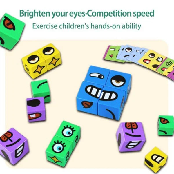 Emotional Intelligence Match Game: Cube & Bell Edition (PREMIUM QUALITY)