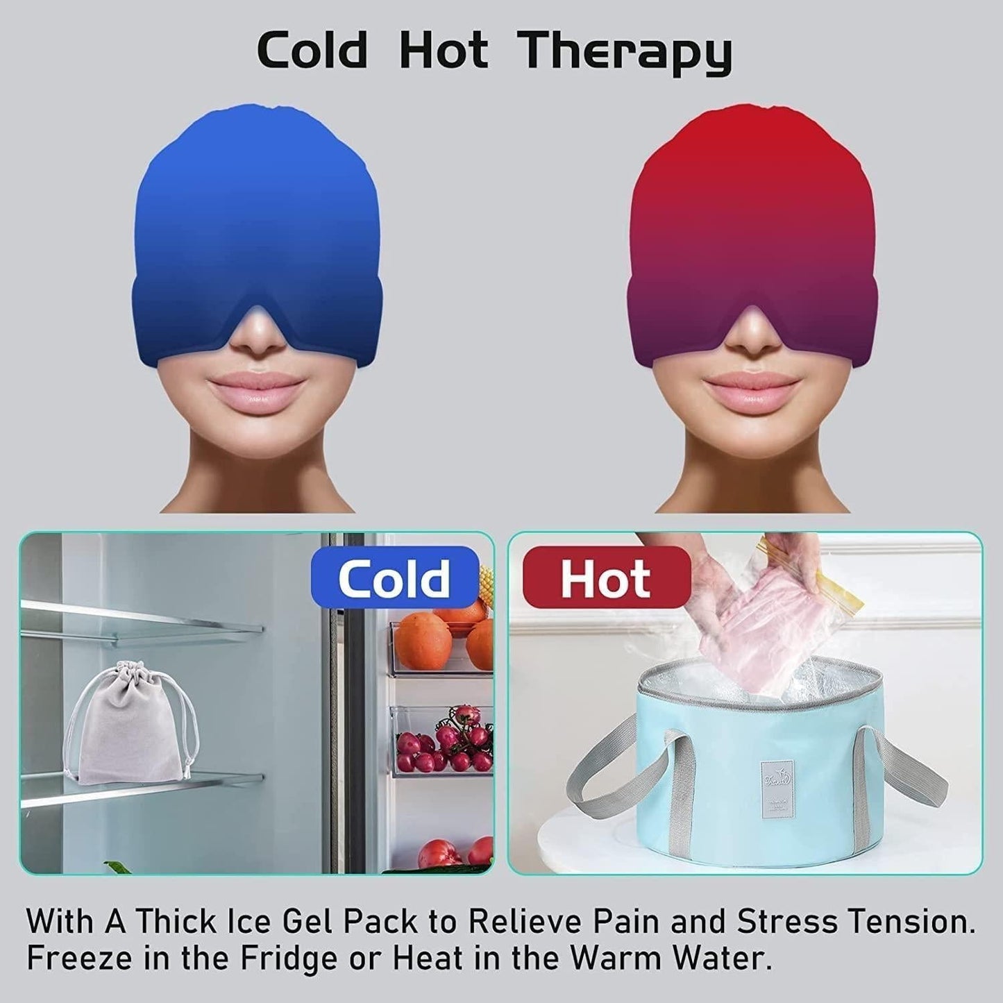 IntelliRelief™️ Migraine Magic Cap: Your Ultimate Headache and Migraine Solution