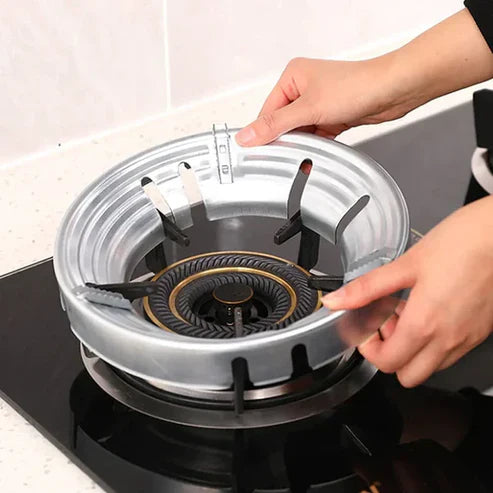 Fire & Windproof Energy Saving Gas Stove Stand (Pack of 2)