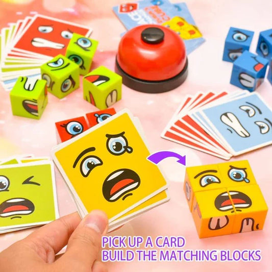 Emotional Intelligence Match Game: Cube & Bell Edition (PREMIUM QUALITY)