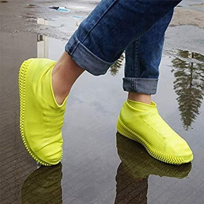 Anti-Slip Waterproof Shoe Covers (BLACK)