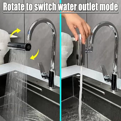 3 in 1 360* Waterfall Kitchen Faucet, Touch Faucet, Extender for Kitchen Sink