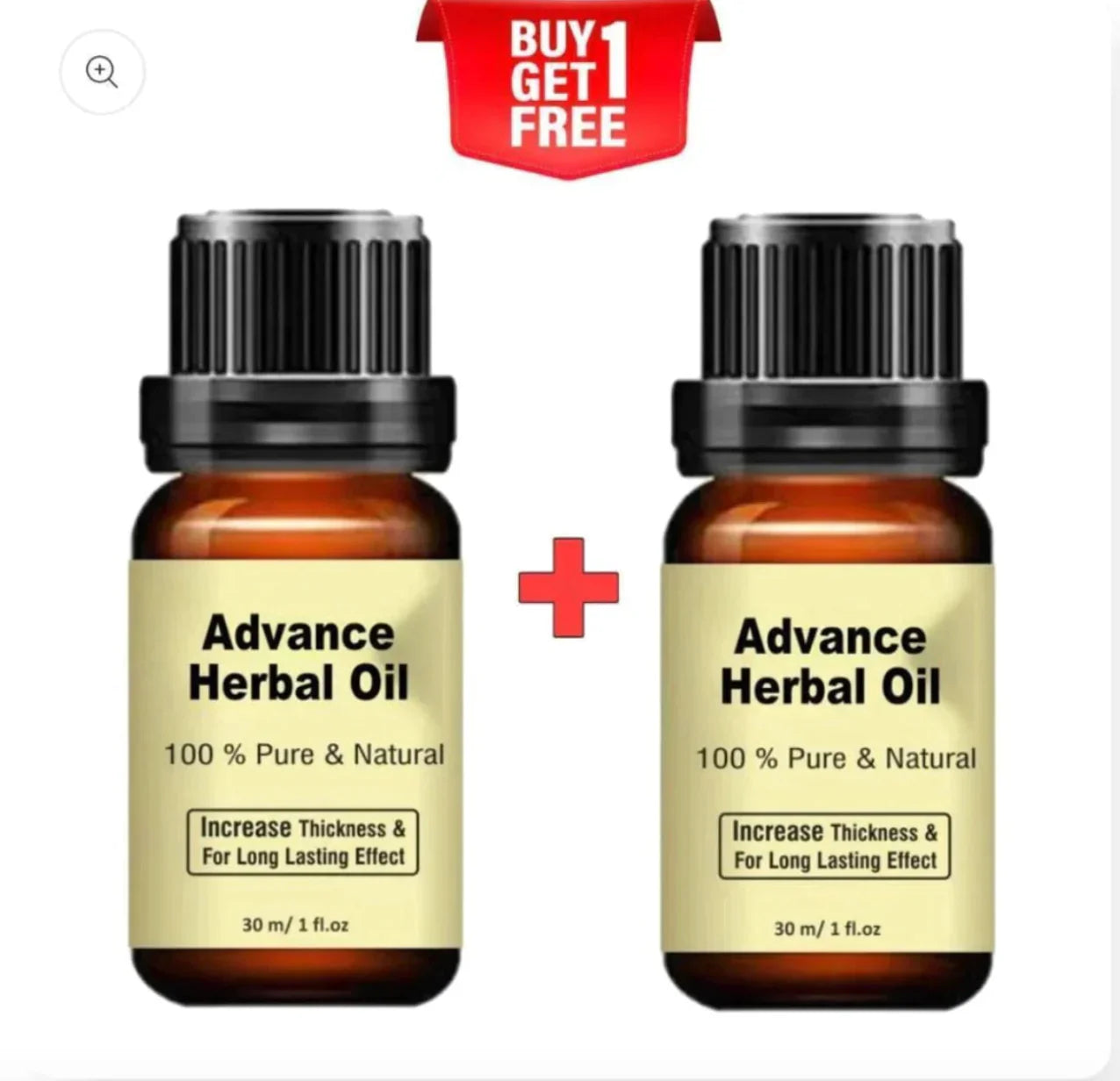 HERBAL ENLARGE OIL PURE AND NATURAL - BUY 1 GET 1 FREE